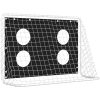 Fotbollsmål för träning stål 184x61x122 cm vidaXL – miniatyr 5