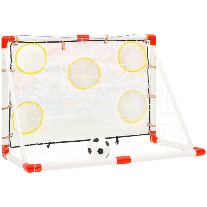 Fotbollsmål med bakgrund 120x51x77,5 cm vidaXL – bild 6