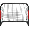 Fotbollsmål med nät röd och svart 90x48x71 cm stål vidaXL – miniatyr 4