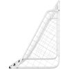 Fotbollsmål med nät vit stål vidaXL 180 x 90 x 120 cm – miniatyr 4