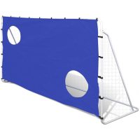 Fotbollsmål med siktvägg 240 x 92 x 150 cm högkvalitativ vidaXL