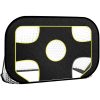 Fotbollsmål med skottduk 120x80x80 cm polyester vidaXL – miniatyr 2