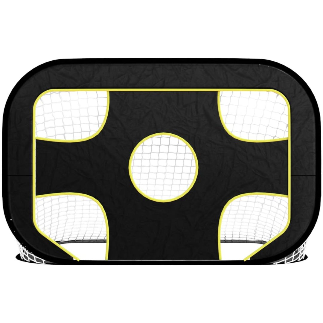Fotbollsmål med skottduk 120x80x80 cm polyester vidaXL – bild 3
