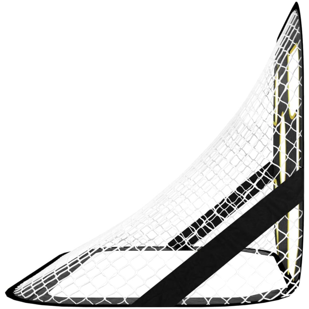 Fotbollsmål med skottduk 120x80x80 cm polyester vidaXL – bild 4