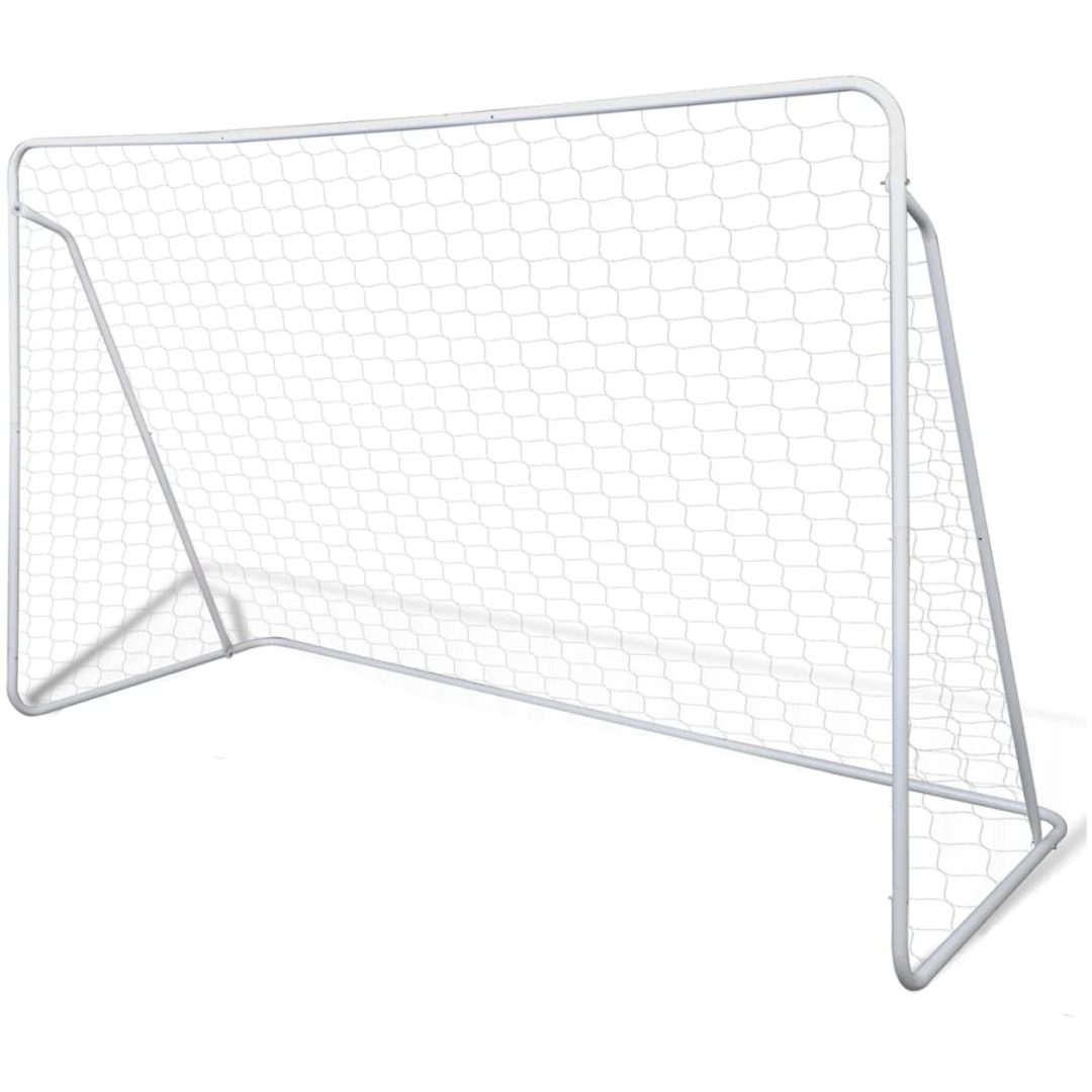 Fotbollsmål nät 2 st 240x90x150 cm vidaXL – bild 2