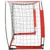 Fotbollsmål stål vidaXL 184 x 91 x 124.5 cm – miniatyr 3