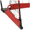 Fotbollsmål stål vidaXL 184 x 91 x 124.5 cm – miniatyr 7