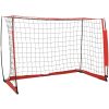Fotbollsmål stål vidaXL 184 x 91 x 124.5 cm – miniatyr 1