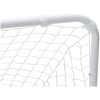 Fotbollsmål vit 122x81x81 cm stål vidaXL – miniatyr 7