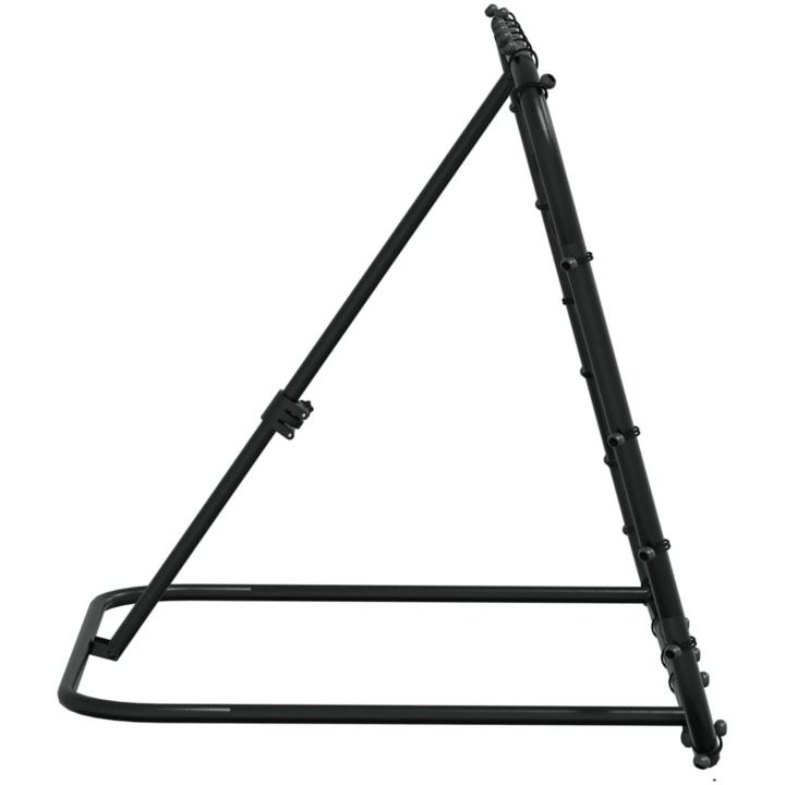 Fotbollsnät med rebounder justerbart svart 84x73x60-80 cm stål vidaXL – bild 5