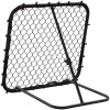 Fotbollsnät med rebounder justerbart svart 84x73x60-80 cm stål vidaXL – miniatyr 6