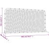 Fotbollsnät med rebounder svart 366x90x183 cm HDPE vidaXL – miniatyr 7