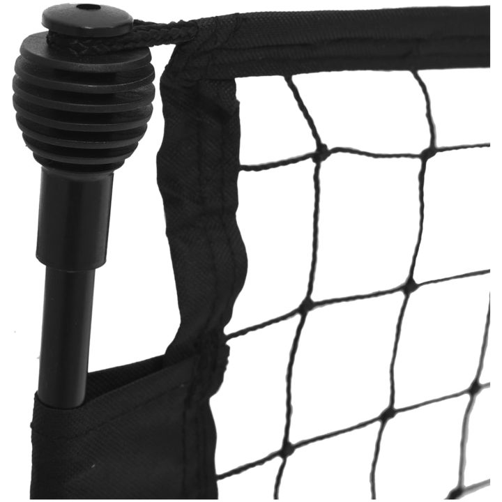 Fotbollsnät med rebounder svart och gul 183x85x120 cm polyester vidaXL – bild 6