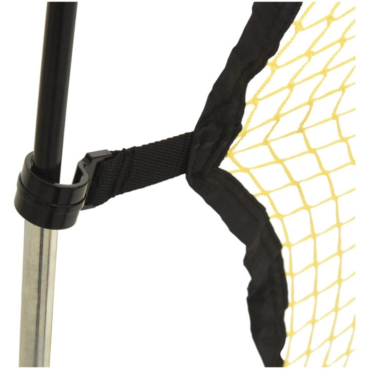 Fotbollsnät med rebounder svart och gul 183x85x120 cm polyester vidaXL – bild 7