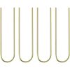 Fotbollsnät med rebounder svart och gul 183x85x120 cm polyester vidaXL – miniatyr 8