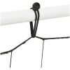 Fotbollsnät med rebounder vit&svart 184x61x123 cm stål och PE vidaXL – miniatyr 5