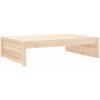Fotpall för trädgården 120x80 cm massiv furu vidaXL – miniatyr 2