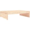 Fotpall för trädgården 120x80 cm massiv furu vidaXL – miniatyr 6