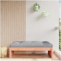 Fotpall för trädgården 120x80 cm massivt douglasträ vidaXL