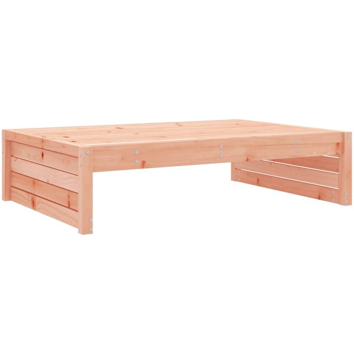 Fotpall för trädgården 120x80 cm massivt douglasträ vidaXL – bild 2