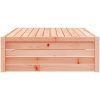 Fotpall för trädgården 120x80 cm massivt douglasträ vidaXL – miniatyr 5