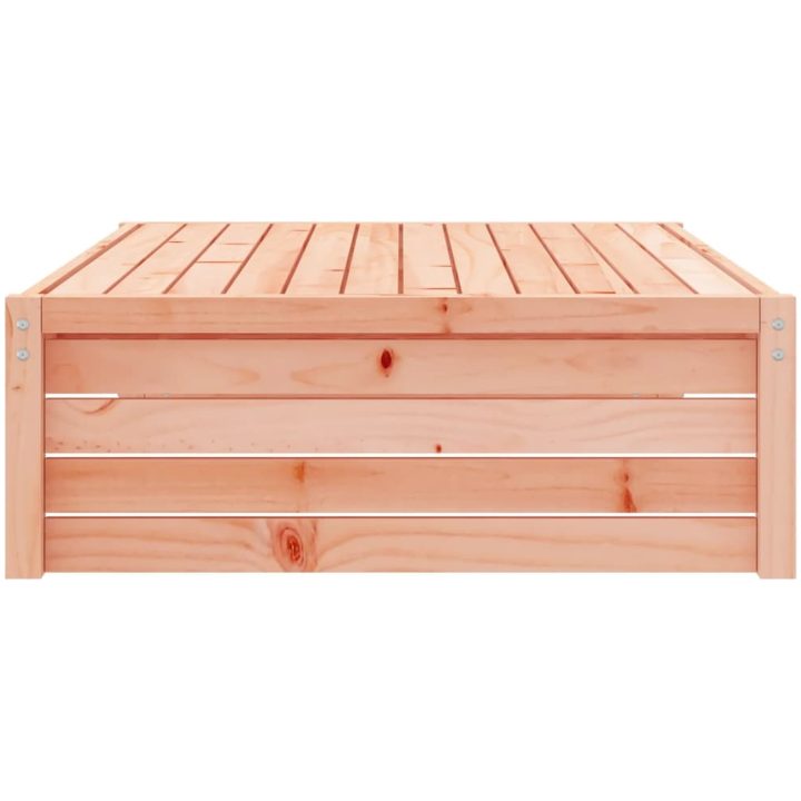 Fotpall för trädgården 120x80 cm massivt douglasträ vidaXL – bild 5