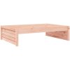 Fotpall för trädgården 120x80 cm massivt douglasträ vidaXL – miniatyr 6
