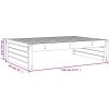 Fotpall för trädgården 120x80 cm massivt douglasträ vidaXL – miniatyr 8