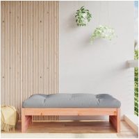 Fotpall för trädgården 120x80 cm massivt douglasträ vidaXL