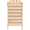 Fotpall för trädgården 62x31,5x52 cm massiv furu vidaXL – miniatyr 5
