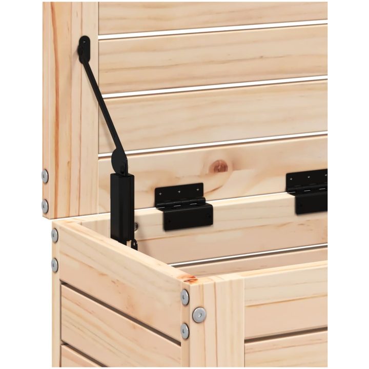 Fotpall för trädgården 62x31,5x52 cm massiv furu vidaXL – bild 8