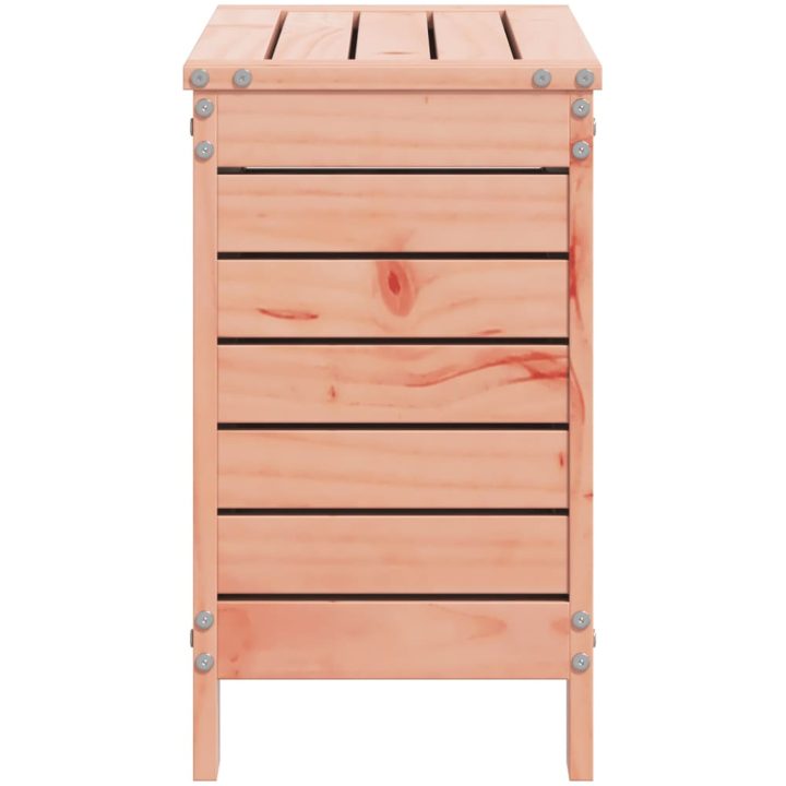 Fotpall för trädgården 62x31,5x52 cm massivt douglasträ vidaXL – bild 5
