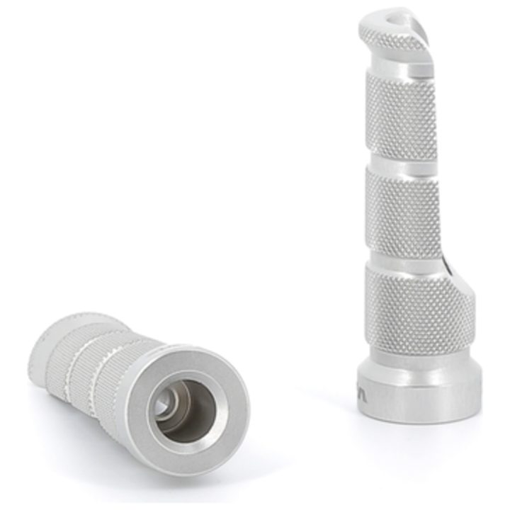 Fotpinnar Aluminium Grå V PARTS – bild 3
