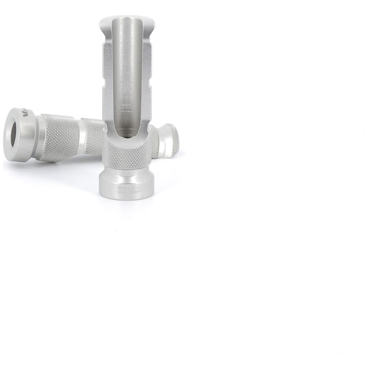 Fotpinnar Aluminium Grå V PARTS – bild 2
