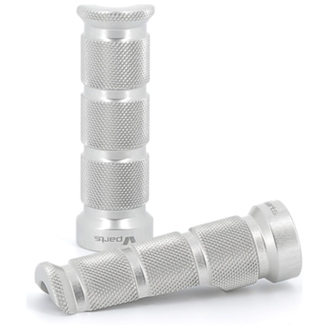Fotpinnar Aluminium Grå V PARTS
