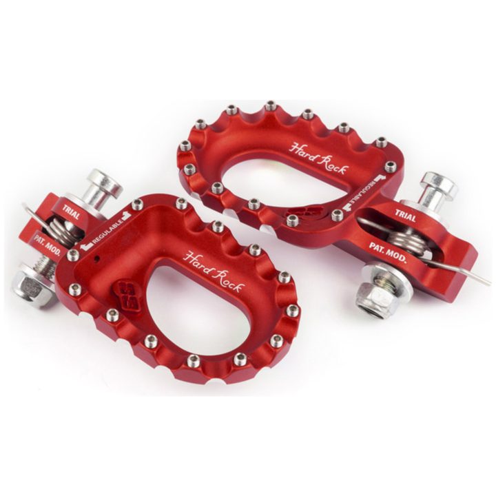Fotpinnar Aluminium Röd S3 – bild 3