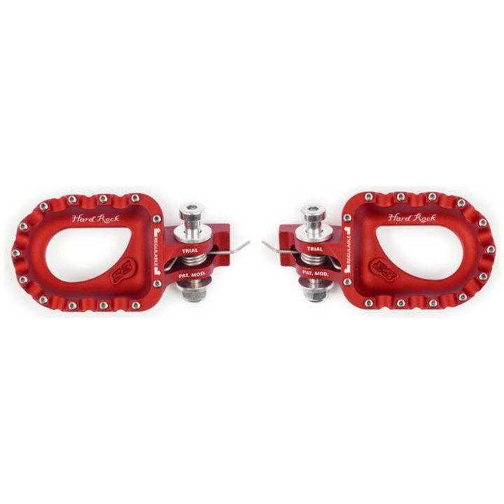 Fotpinnar Aluminium Röd S3 – bild 2