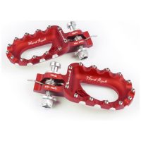 Fotpinnar Aluminium Röd S3