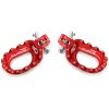 Fotpinnar Curve Aluminium Röd S3 – miniatyr 1