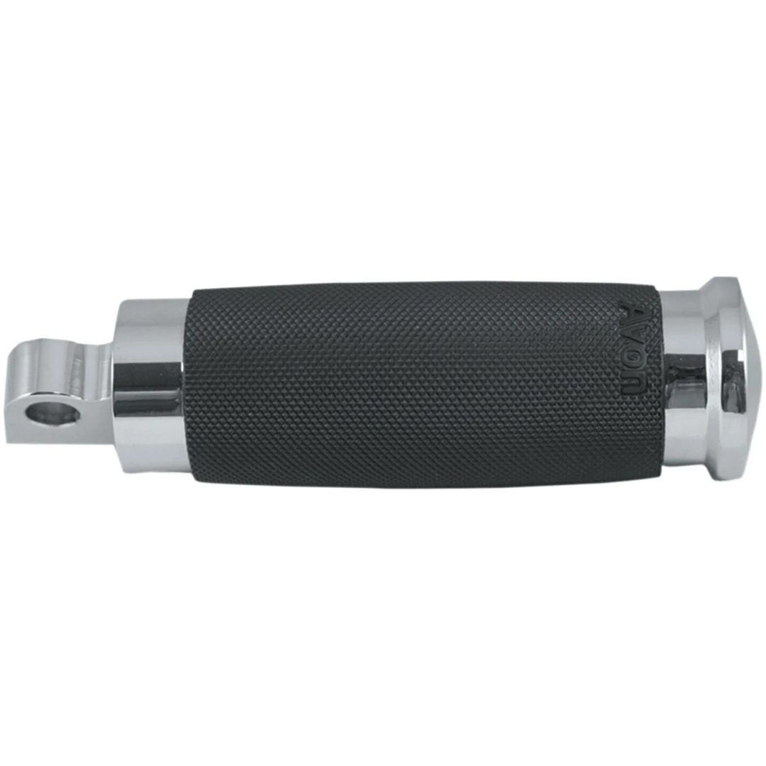 Fotpinnar Custom Contour Svart/silver Krom AVON GRIPS