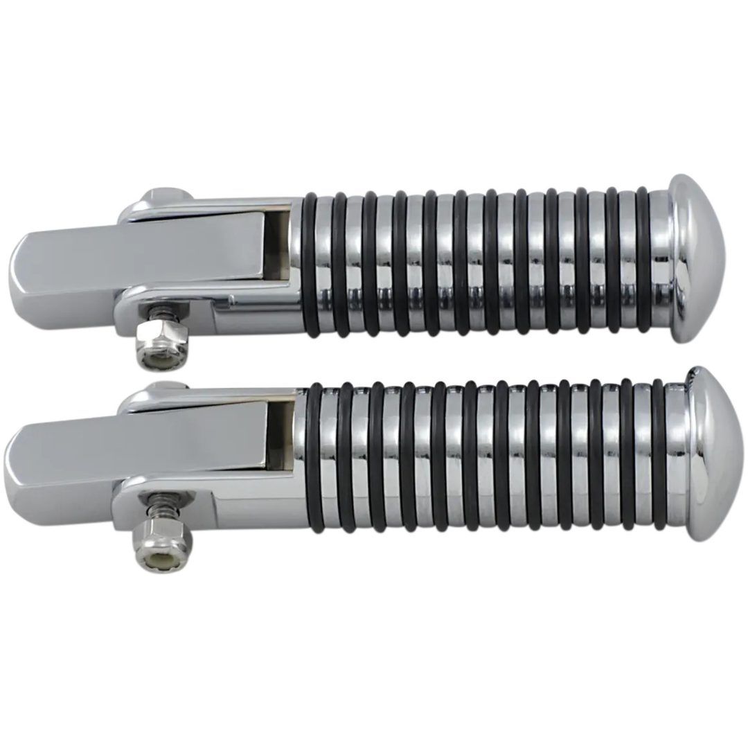 Fotpinnar Custom Silver DRAG SPECIALTIES Stud – bild 3