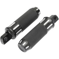 Fotpinnar Custom Svart/silver DRAG SPECIALTIES