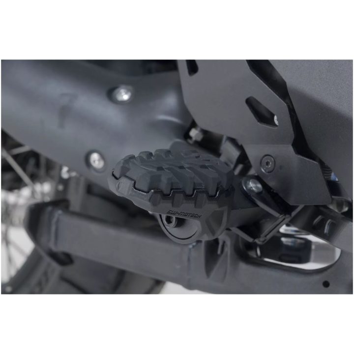 Fotpinnar Evo Justerbar Svart SW-MOTECH – bild 3