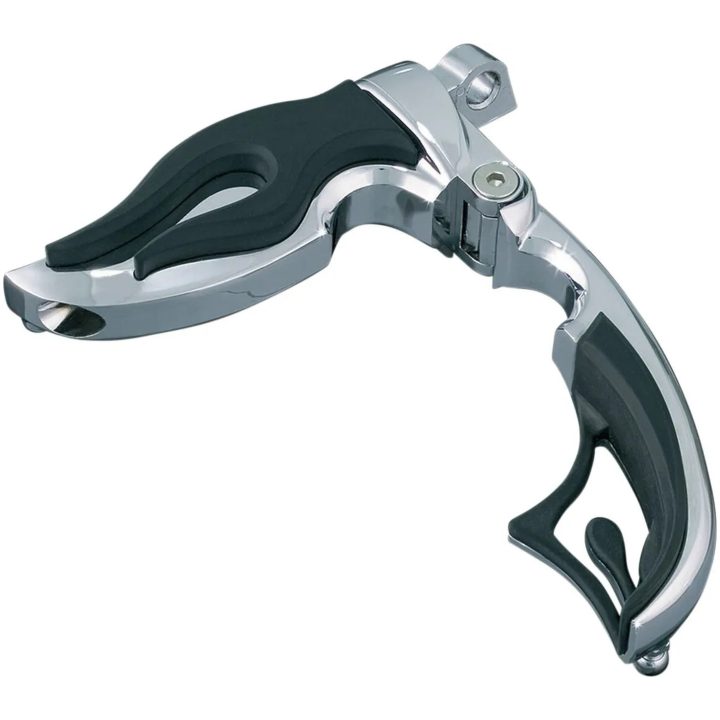 Fotpinnar Flamin Switchblade Svart/Krom KURYAKYN För TAPERED Adapters – bild 4