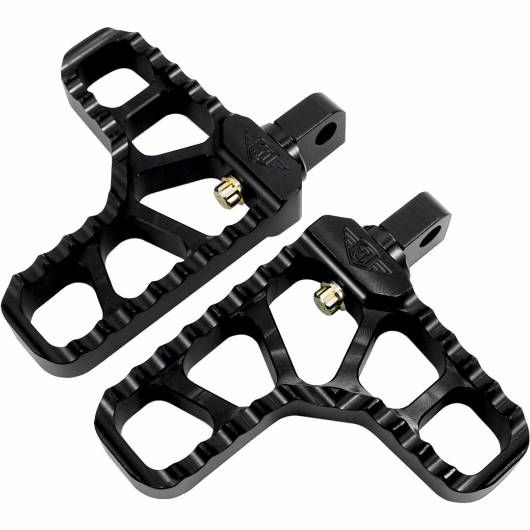 Fotpinnar Hälstöd JOKER MACHINE PEG SERRATED W/HEEL BLK