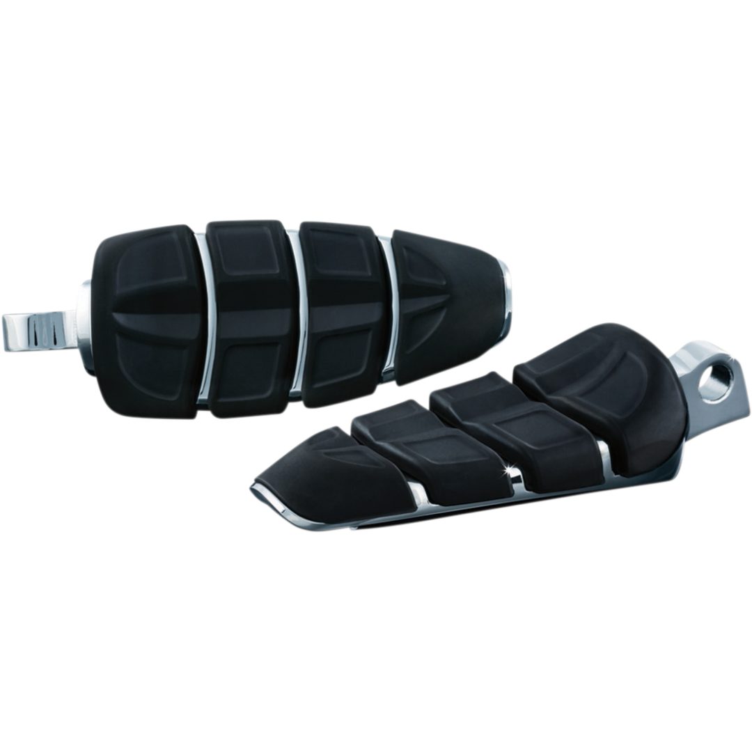 Fotpinnar Kinetic Svart/krom KURYAKYN FOOTPEG KINETIC W/MNT CHR – bild 3