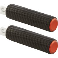 Fotpinnar Knurled Svart/orange ARLEN NESS
