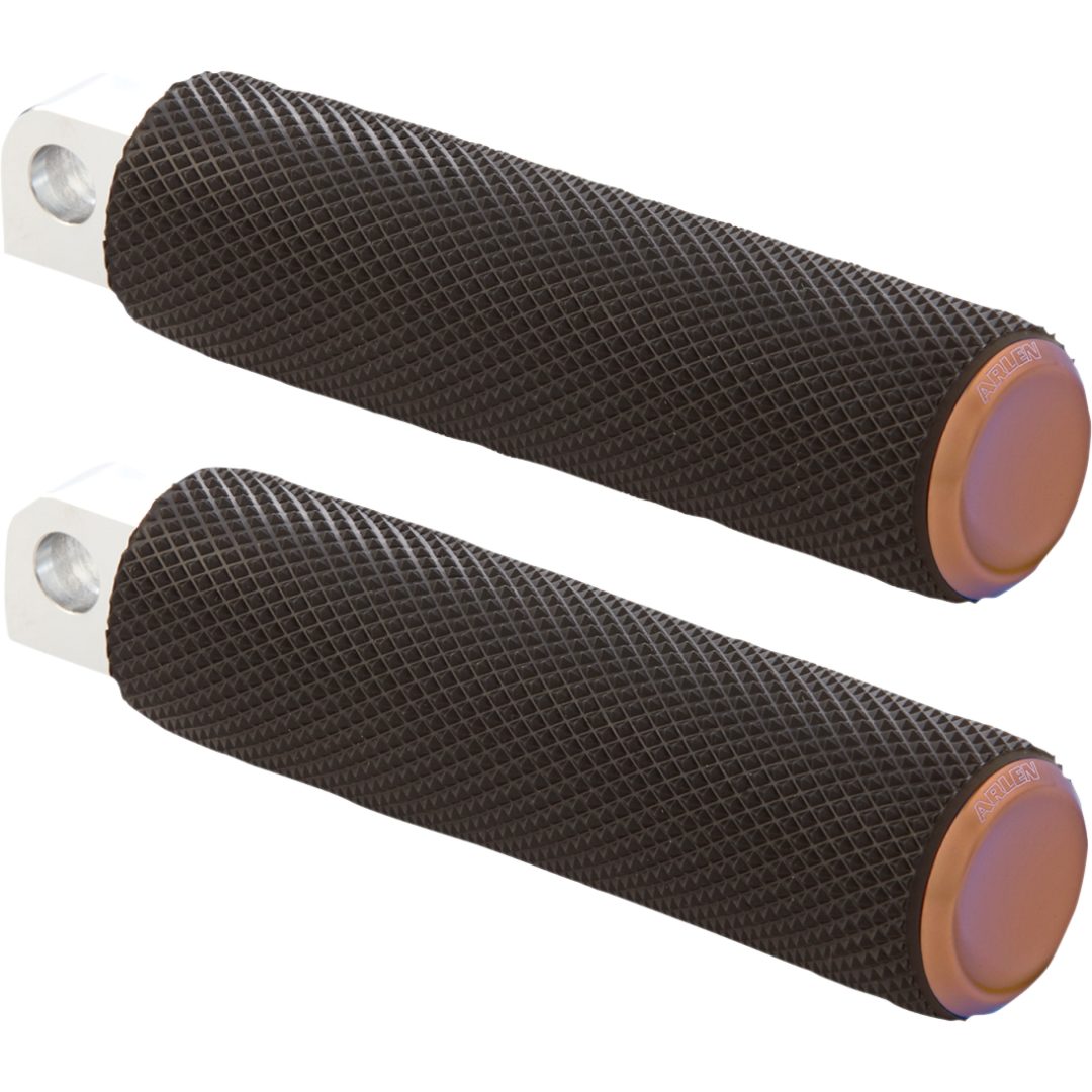 Fotpinnar Knurled Svart/titan ARLEN NESS
