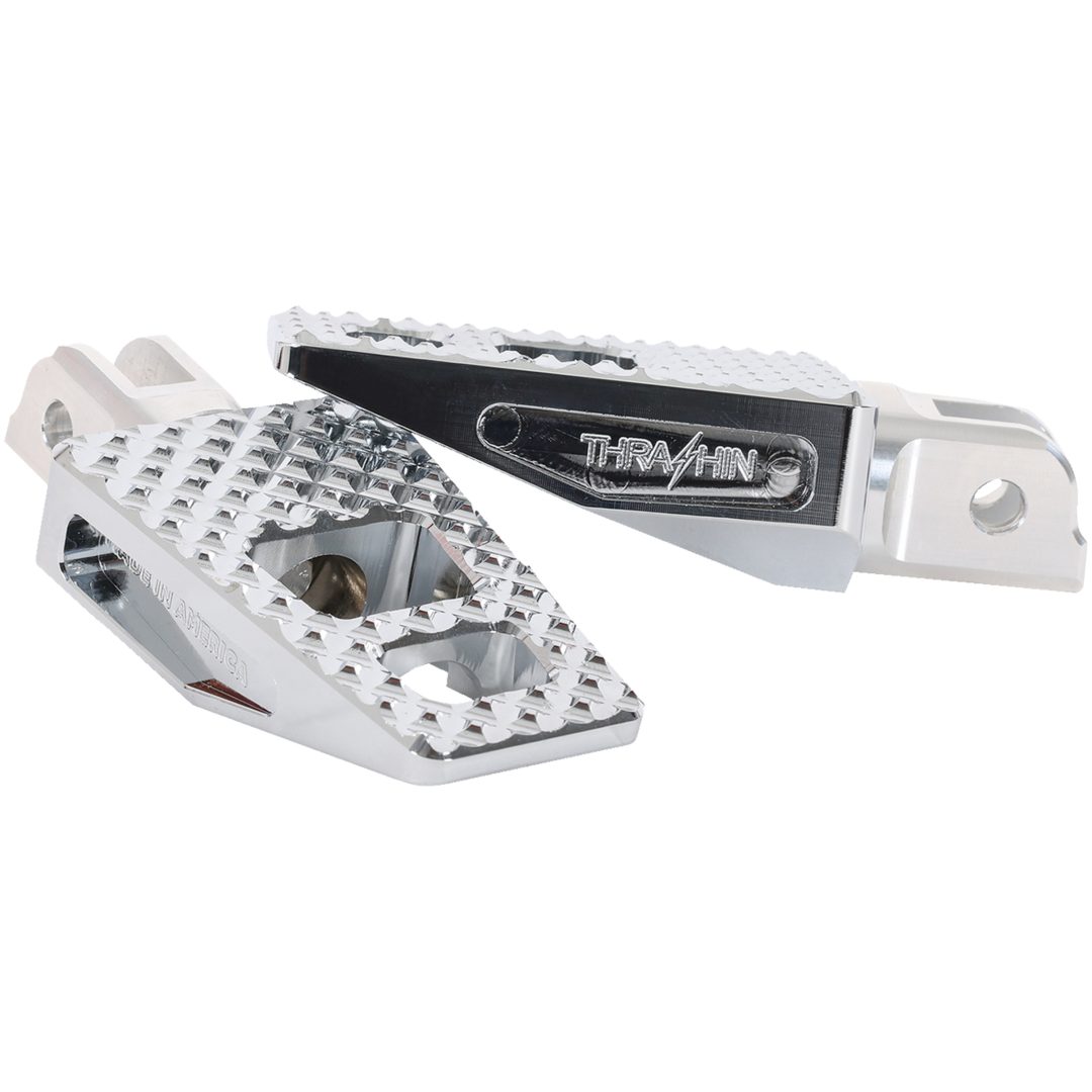Fotpinnar P-54 Extra Grip Krom THRASHIN SUPPLY CO.