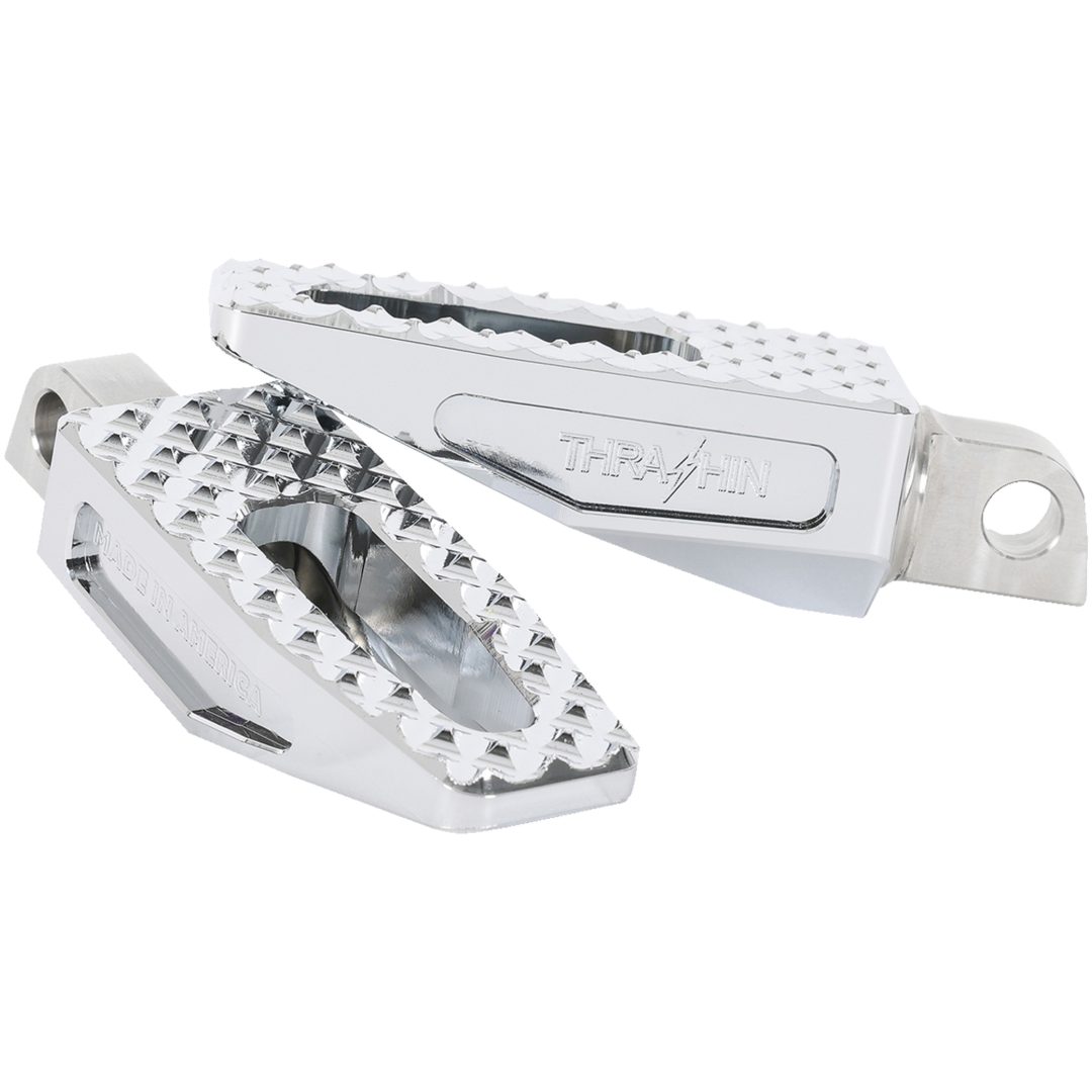 Fotpinnar P-54 Slim Krom THRASHIN SUPPLY CO.
